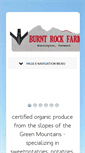 Mobile Screenshot of burntrockfarm.com